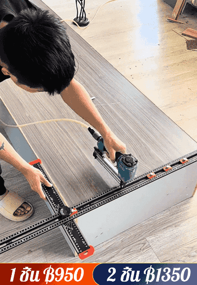 【เครื่องมือช่างไม้】ไม้บรรทัดวัดมุมอเนกประสงค์