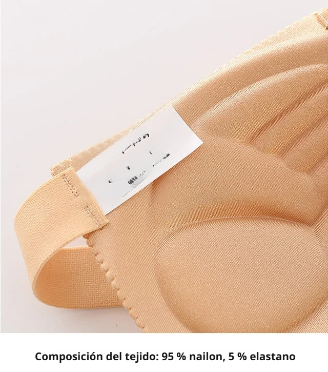 Sujetador para mujer con espalda decorativa