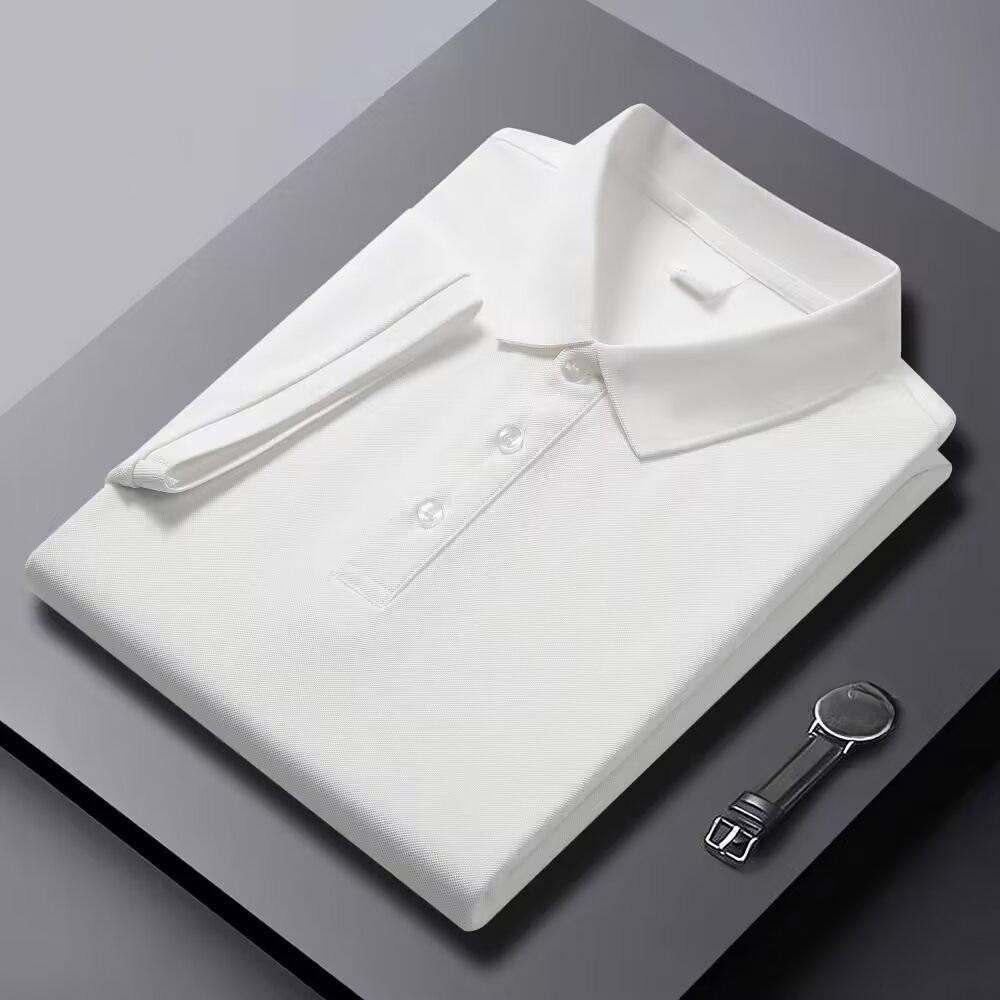 셔츠 소의류 반팔 셔츠 남자 솔리드 여름 신상 터틀넥 상의 비즈니스 반팔 티셔츠