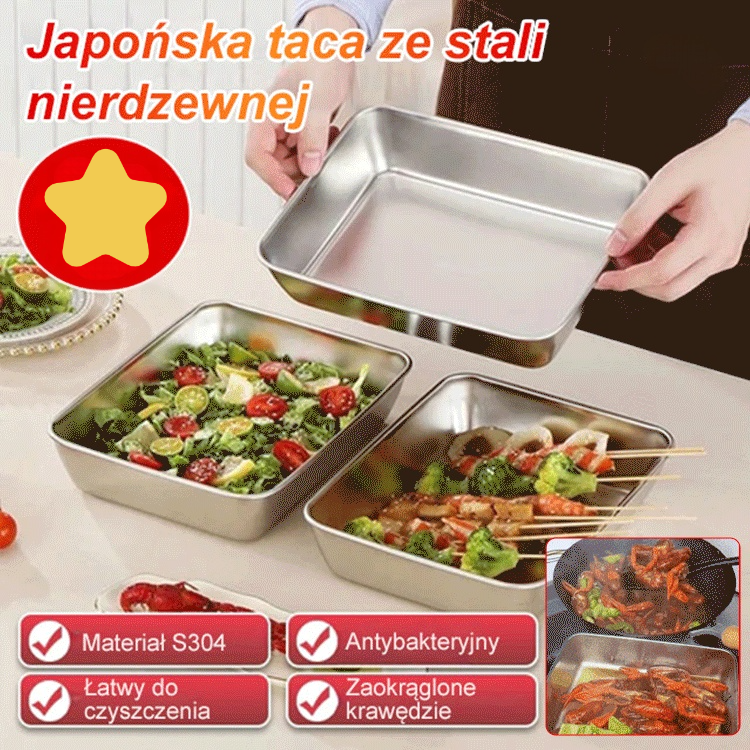 Palety japońskie ze stali nierdzewnej