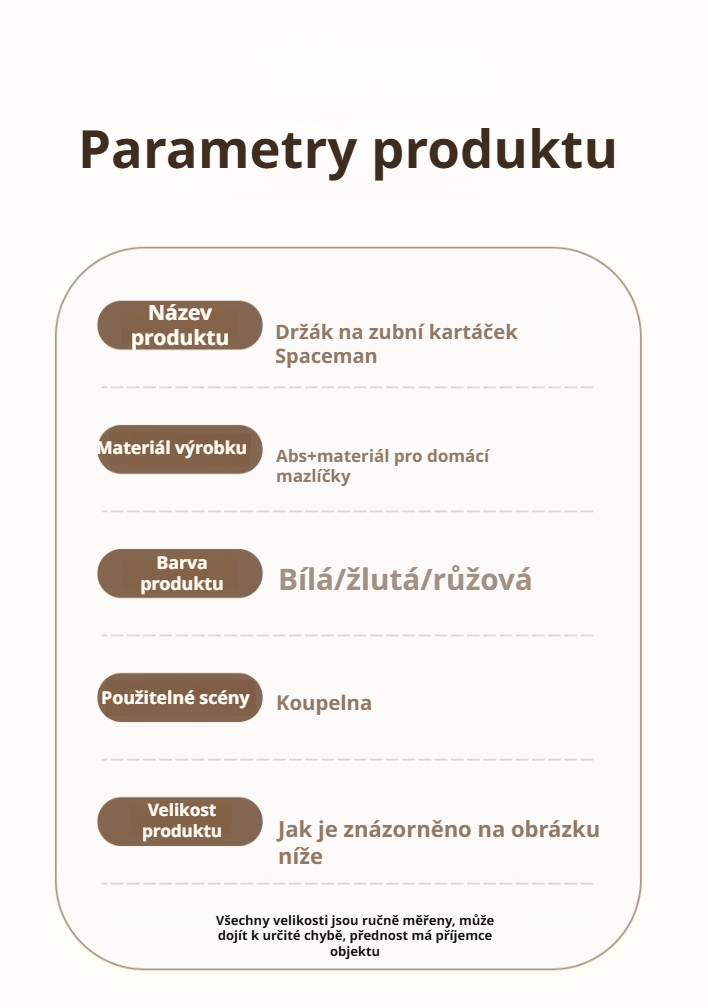Praktický nástěnný držák na kartáčky do koupelny