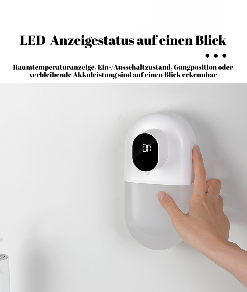 Neu USB automatische handy waschen wasserdichte seife spender schaum sensor smart wand-montiert seif