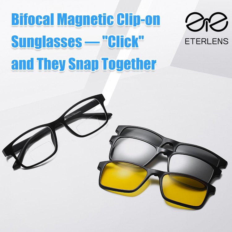 Magnetic Polarized Reading Sunglasses