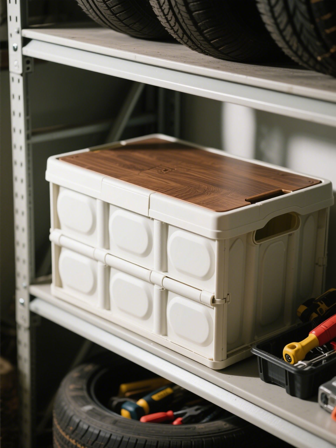 収納ボックスの丈夫な取っ手部分