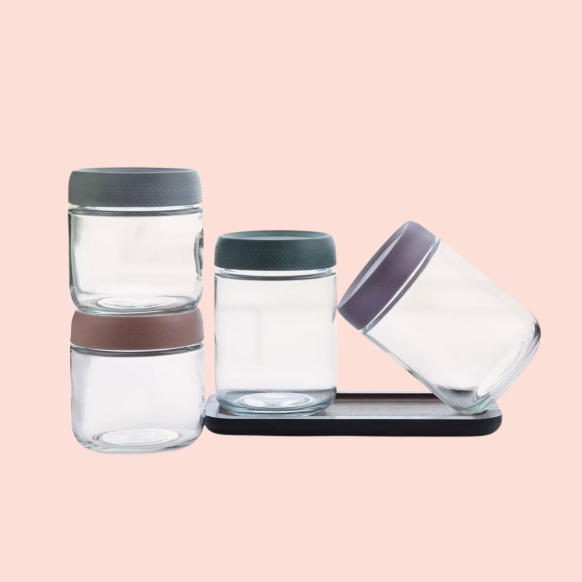 廚房食品防​​潮收納罐