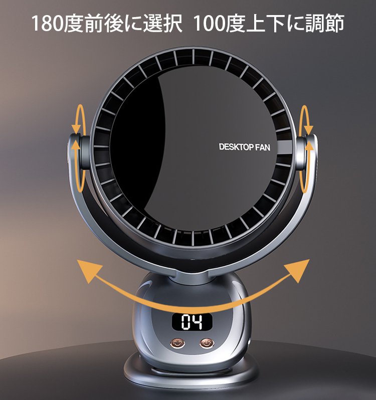 多機能首振り扇風機