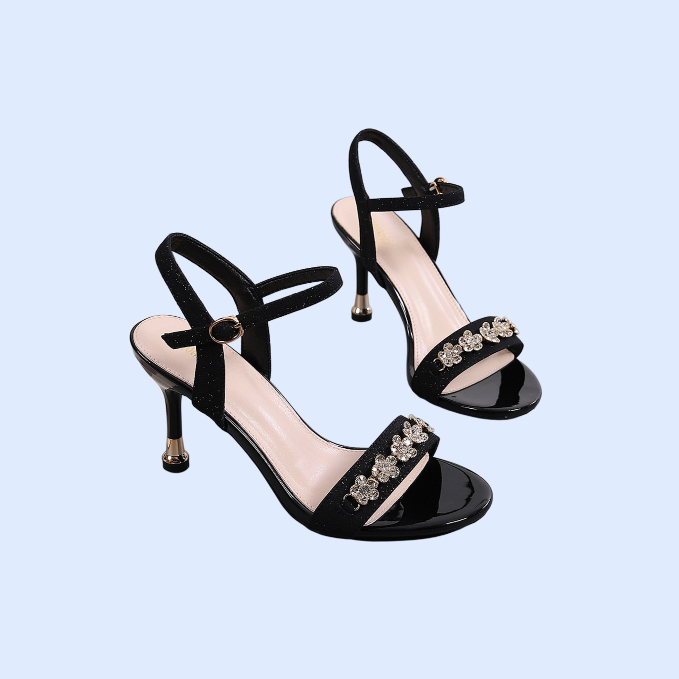 新しいスタイルのワンストラップハイヒール