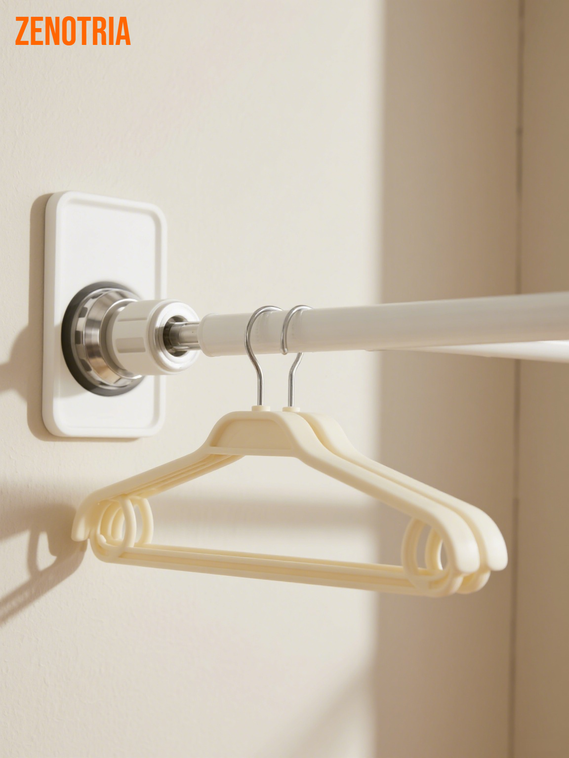 吸盤式折りたたみ洗濯ハンガー