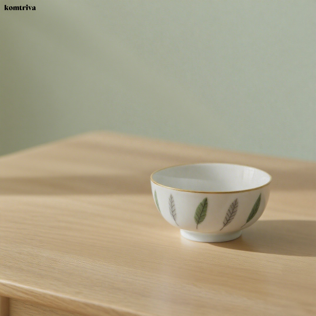 シンプルな陶器ボウル10個セット全体画像