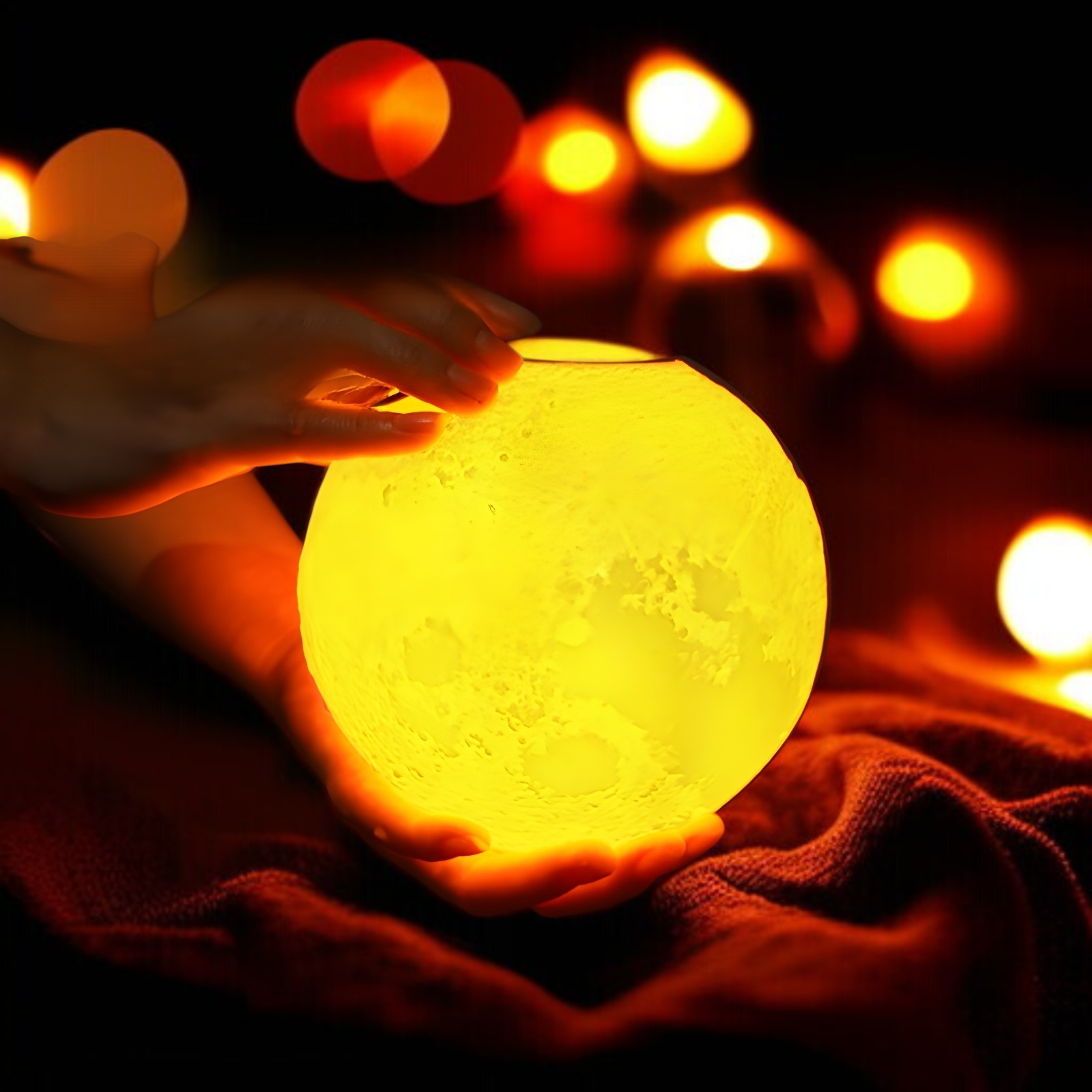 屋外キャンプ用ランタン 長寿命 吊り下げ式 USB充電 LED ムーンキャンプ用ランタン テント 天窓 雰囲気 ランタン 小型ランタン