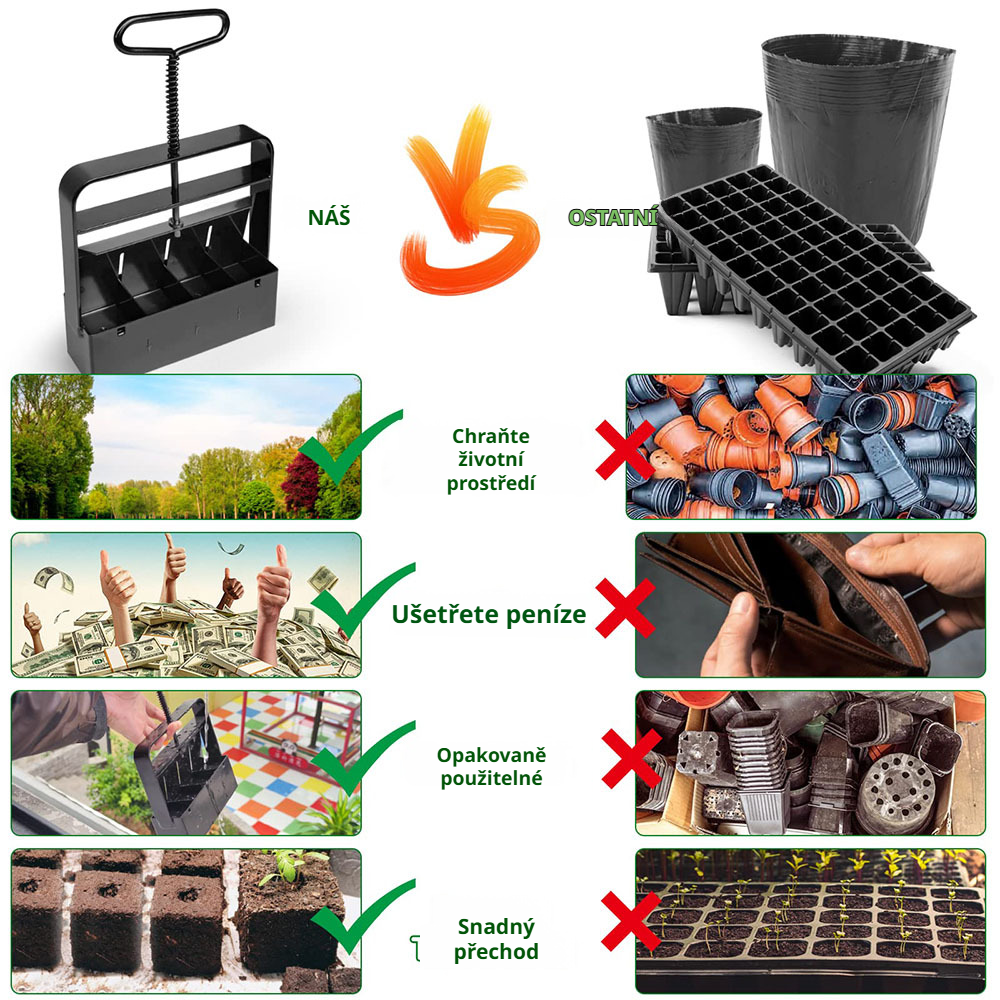 Půdní bariéra zabraňující růstu plevele