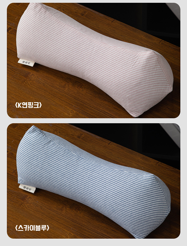 전용 삼각 베개의 다양한 각도 이미지