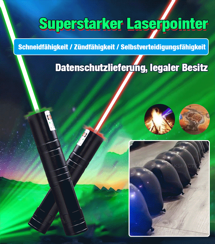 Rot-grün Einzelpunkt-Laserlicht