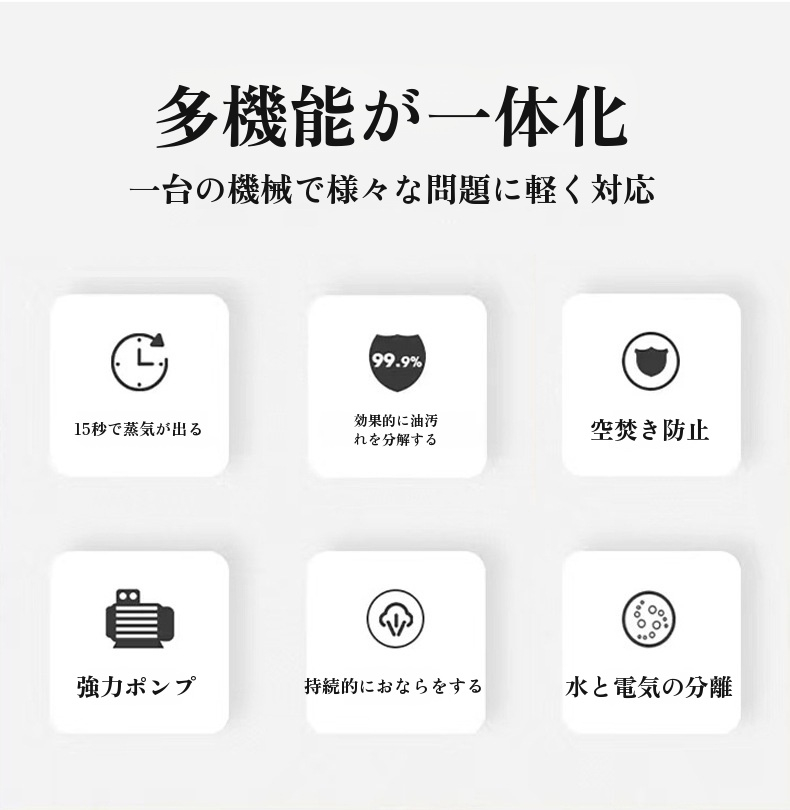 エアコン内部を高圧スチームで洗浄するシーン