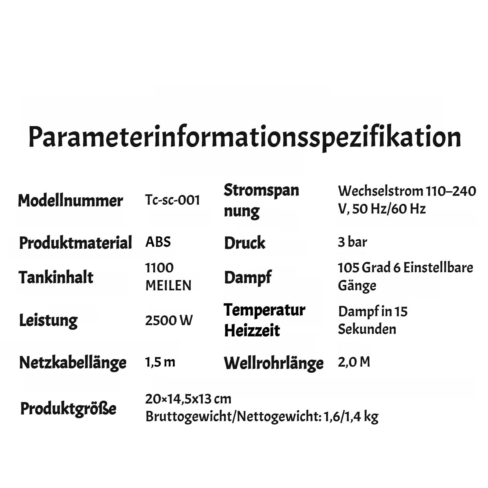 Hochtemperatur- und Hochdruck-Küchendampfreinigungsmaschine Reinigungsmaschine Küchenklimaanlage Dun