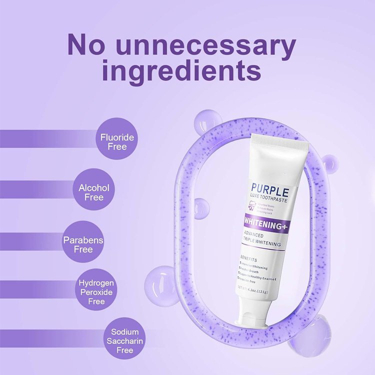 【Removes 250% of dental plaque】Color Correcting Whitening Toothpaste