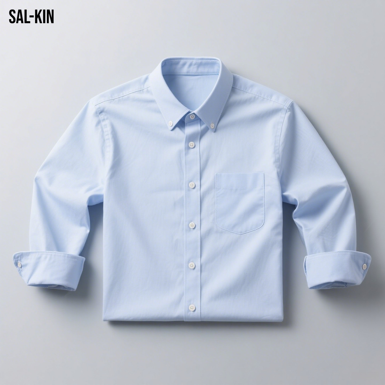 남성용 긴팔 캐주얼 셔츠 정면 이미지