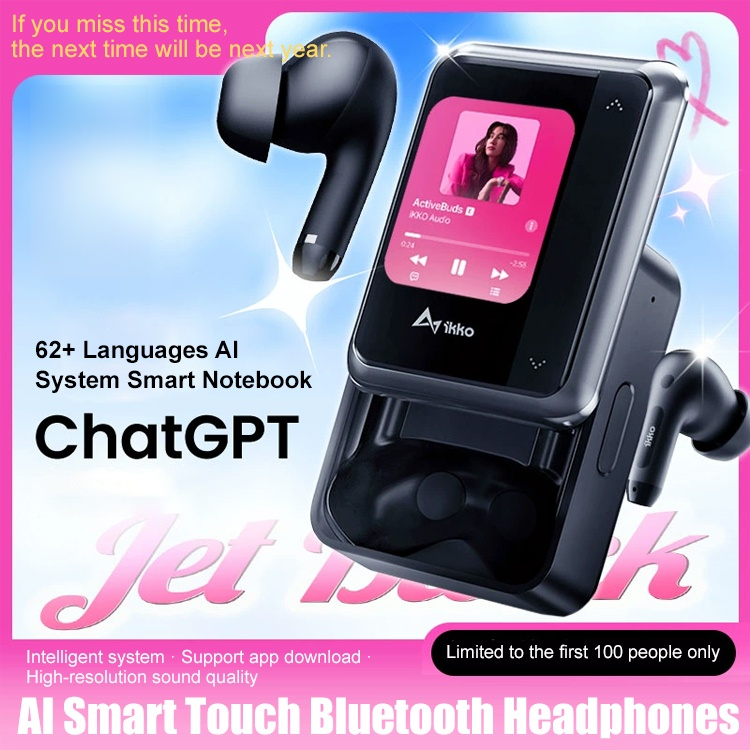 New Bluetooth Touch Screen Headset