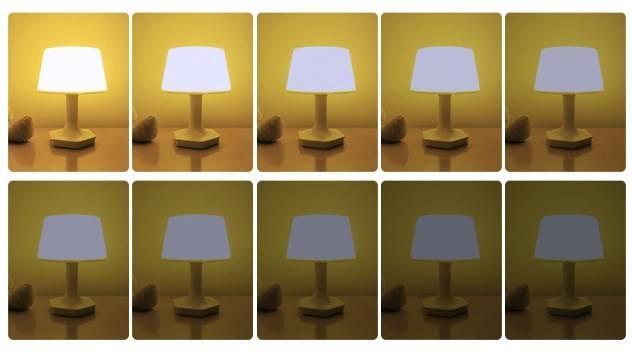 目の保護に配慮したやわらかい光のナイトライト