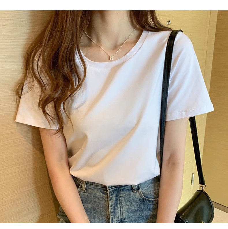 루즈핏 얇은 이너웨어 무지 슬림핏 상의