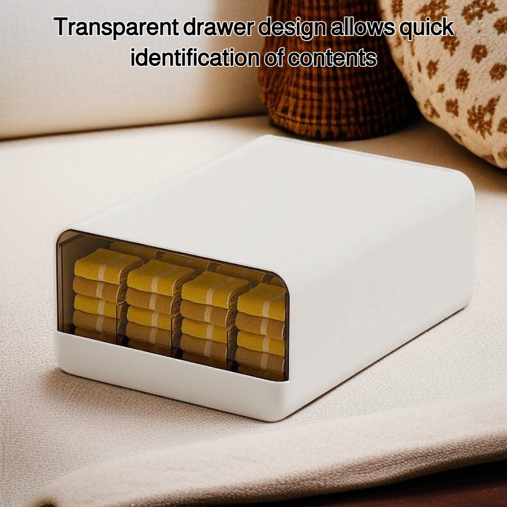 Household underwear and socks storage box