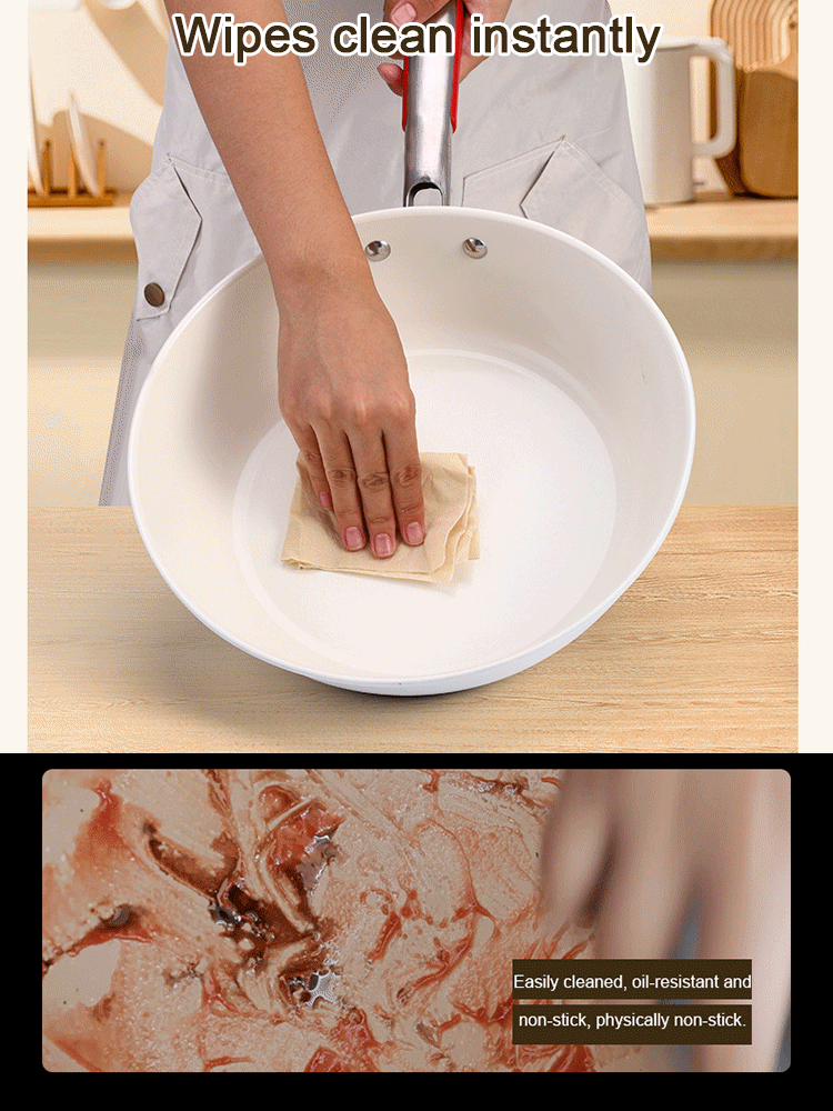 [Quadruple Non-Stick] Shell Pebble Multi-Functional Non-Stick Frying Pan