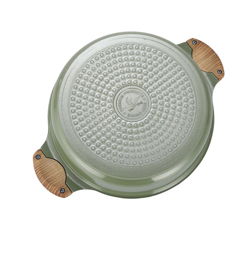 マイカ石ノンスティック家庭用ガス・IH対応鍋