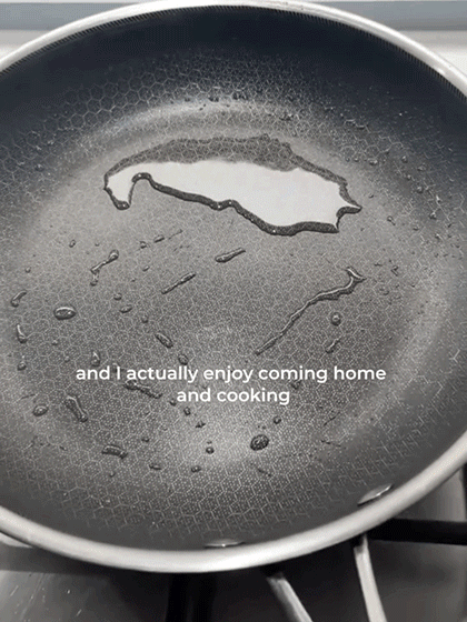 【Langlebig】 Bratpfanne aus Edelstahl