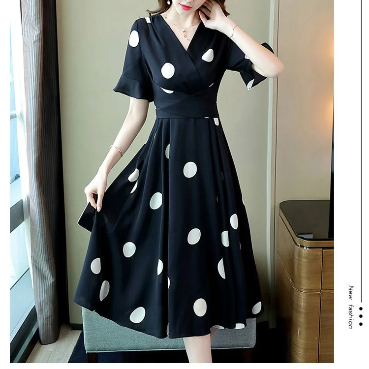 色違いのカシュクールAラインワンピースコレクション