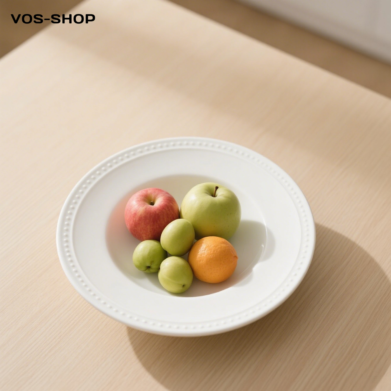 白色密胺餐盤質感表面