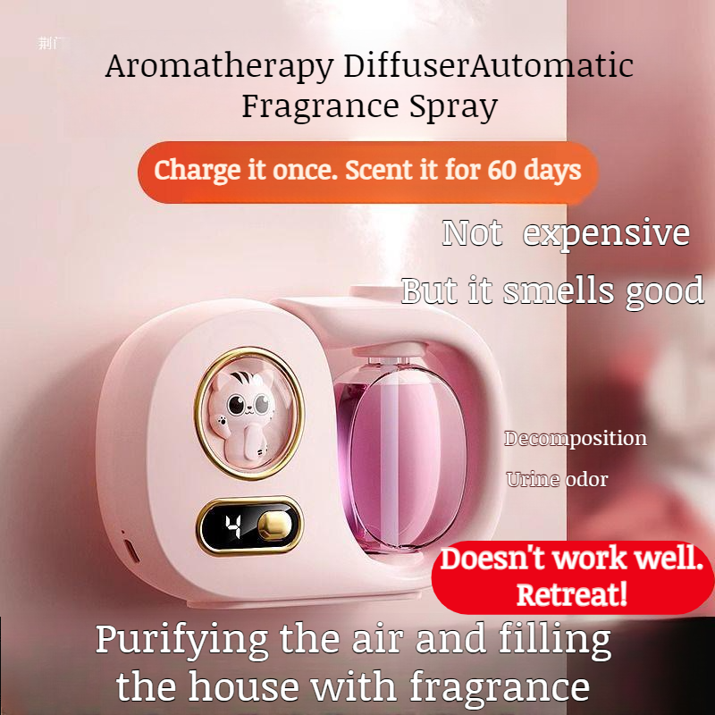 Wholehouse room humidifier automatic spray fragrance