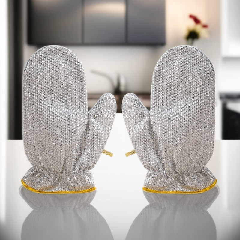 철사 설거지 장갑