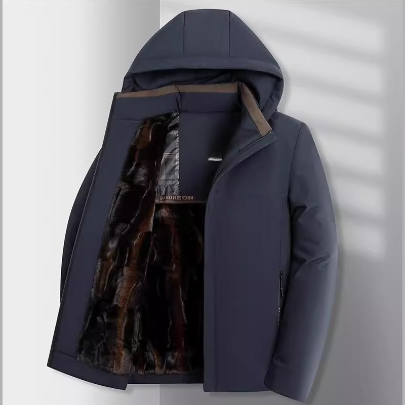 기모 방한 캐주얼 남성 패딩 점퍼