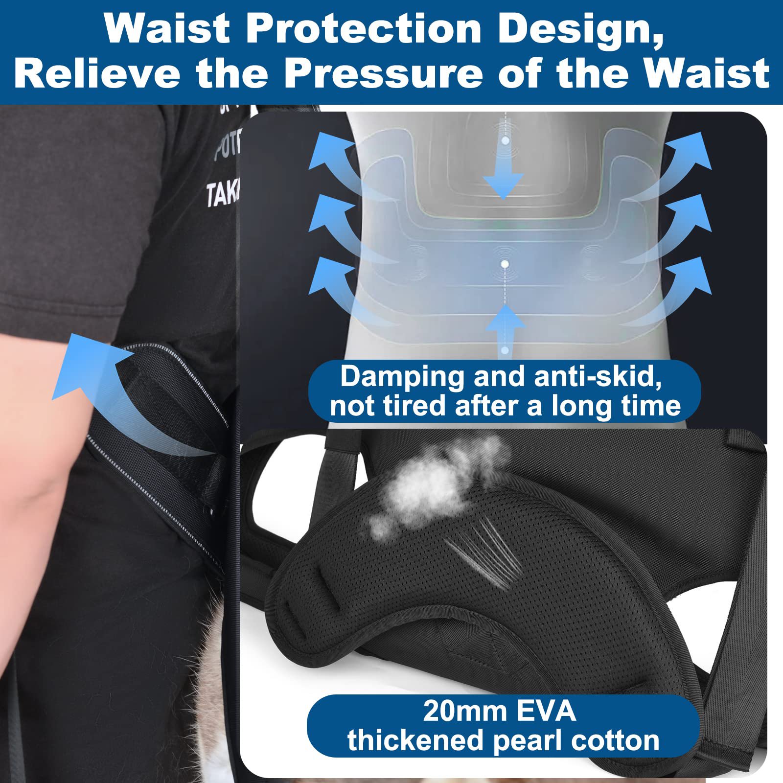 Giipet - Pet Carrier Backpack,Perfect for Traveling, Hospital Visits, Disaster Evacuation, Outings,