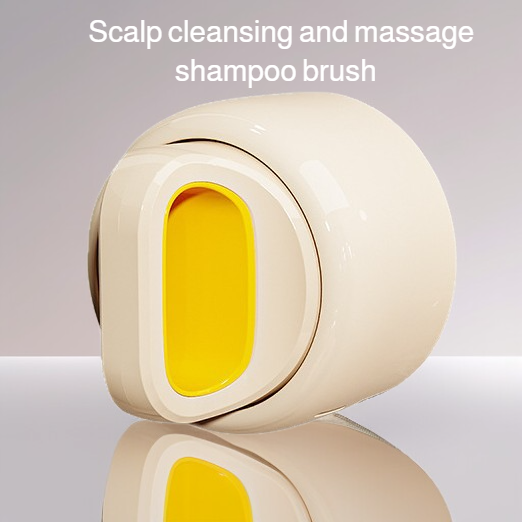Scalp cleansing massage shampoo comb