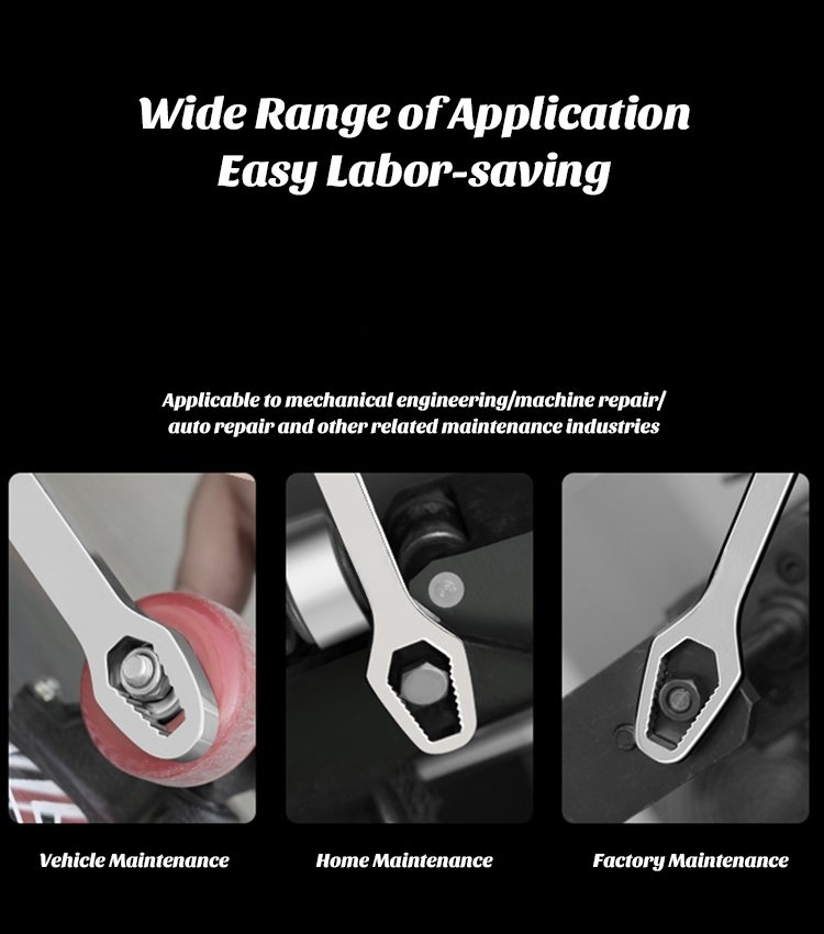 MultifunctionalDouble Offset Ring Spanner