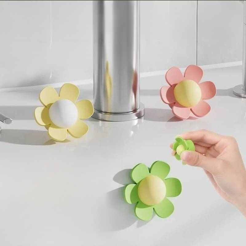 小花洗手台溢水孔塞