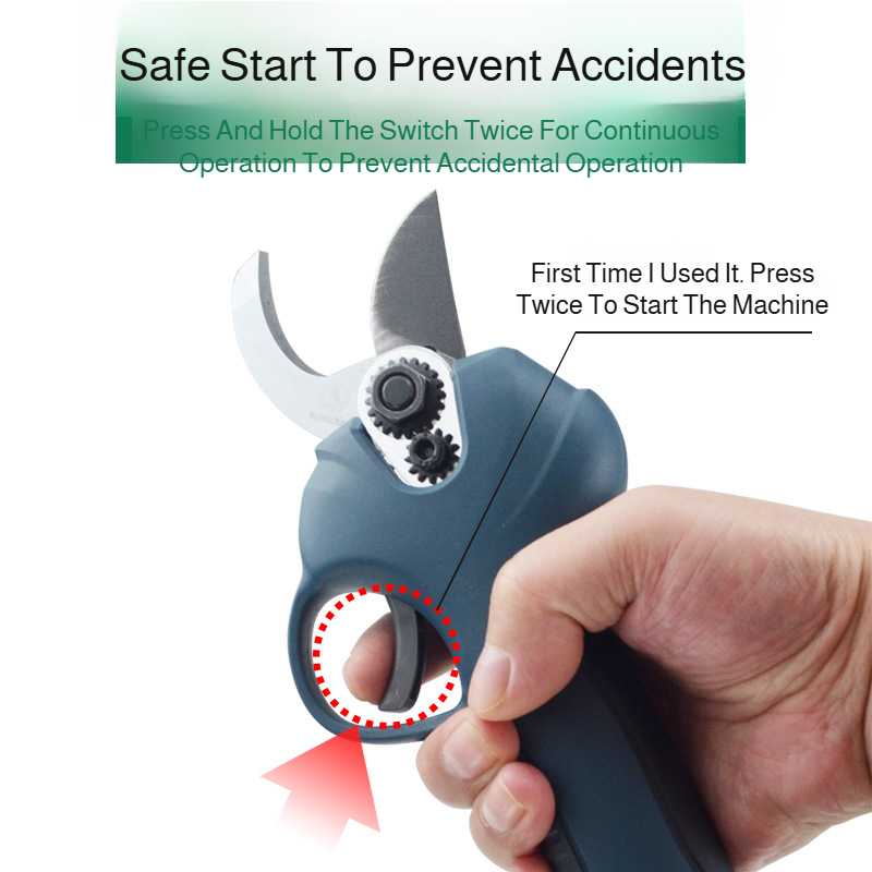 Electric fruit tree pruning shears lithium electric branch scissors