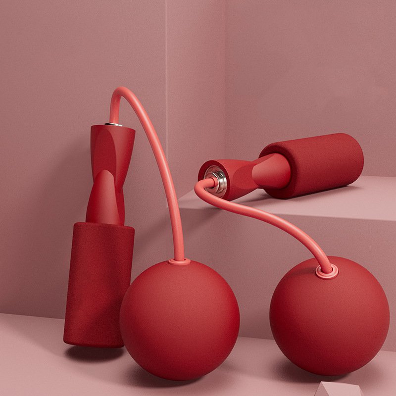 ワイヤレス加重ボール付き加重縄跳び