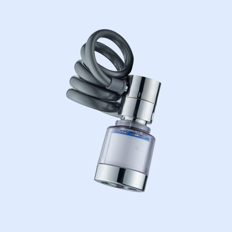 フィルター付き増圧防噴散伸縮シャワー浄水キッチンツール