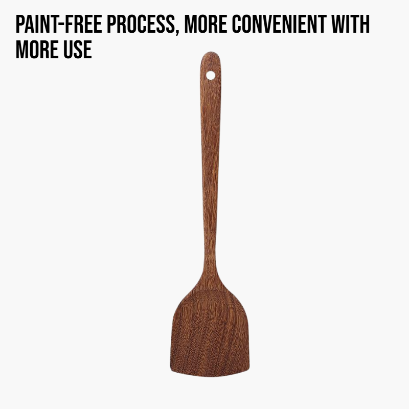Household wooden shovel