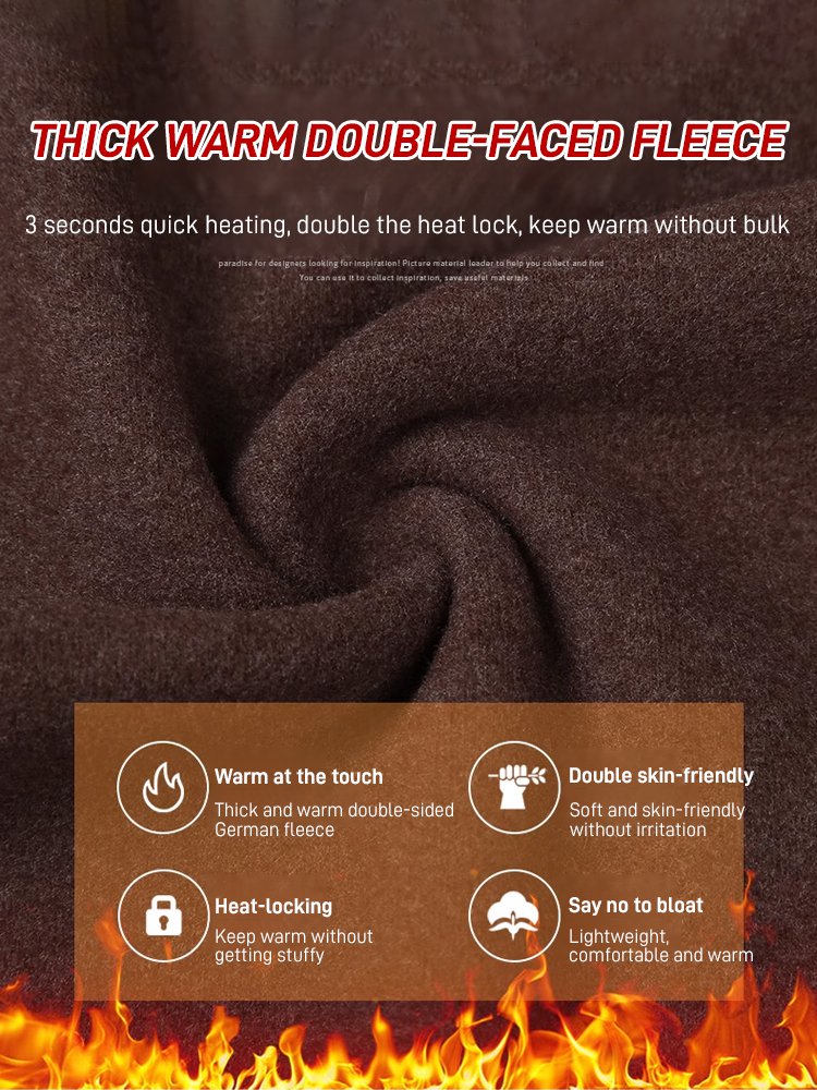 Double-faced velvet contrast color stitching bottoming shirt