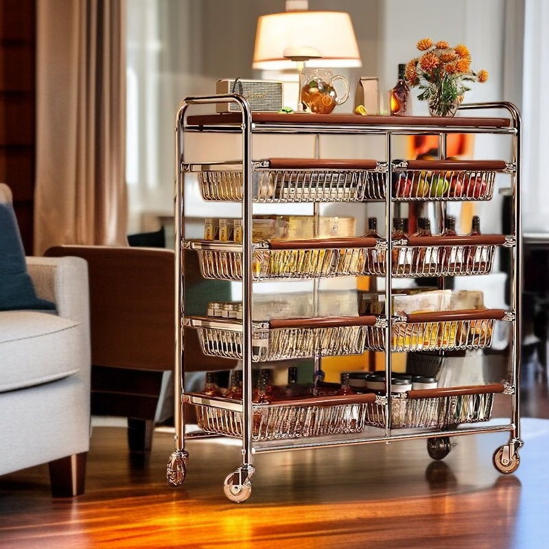 중고 이동식 주방 보관 카트