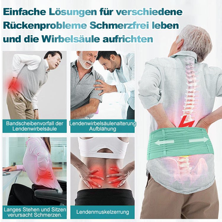 Erweiterte vergrößerte und verbreiterte Ischias Lendenwirbelstützgürtel