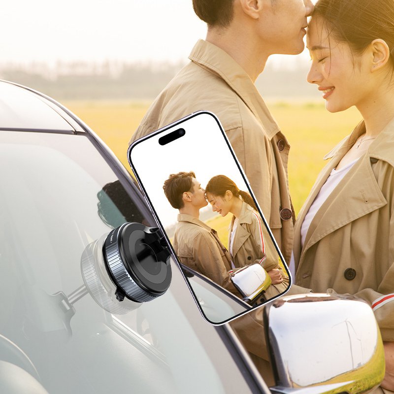 新型真空吸盤車載マグネットスタンド カーナビ用車載用品