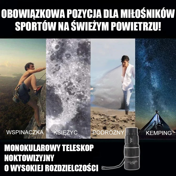 Monokular HD z noktowizorem