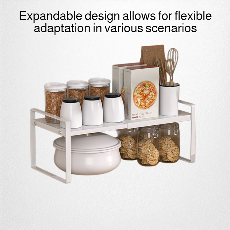 Countertop storage rack