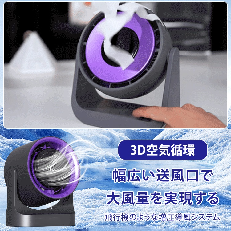 デジタル表示機能付き扇風機