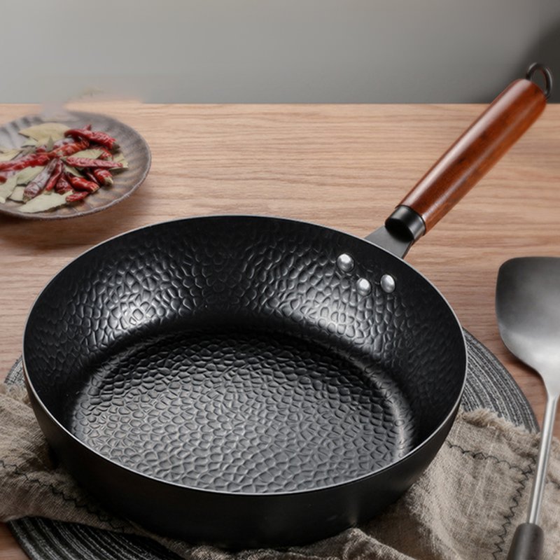 【コーティングなし】焦げ付き防止フライパン