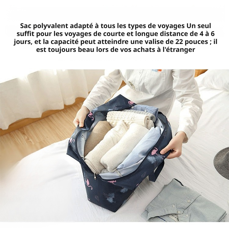 Sac de voyage imperméable pour organisation optimale